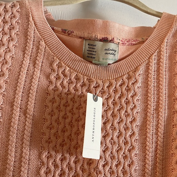 Anthropologie Mixed Media sweater vest - Picture 3 of 4